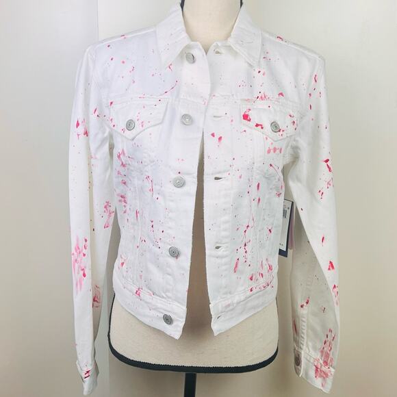 Polo Ralph Lauren Womens Pink Pony Denim Trucker Jacket Size XS Western Barbie - Picture 13 of 14